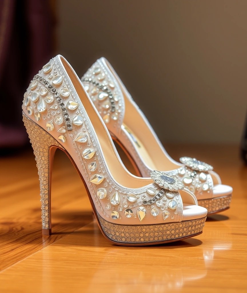 personalizzare le scarpe con gli strass