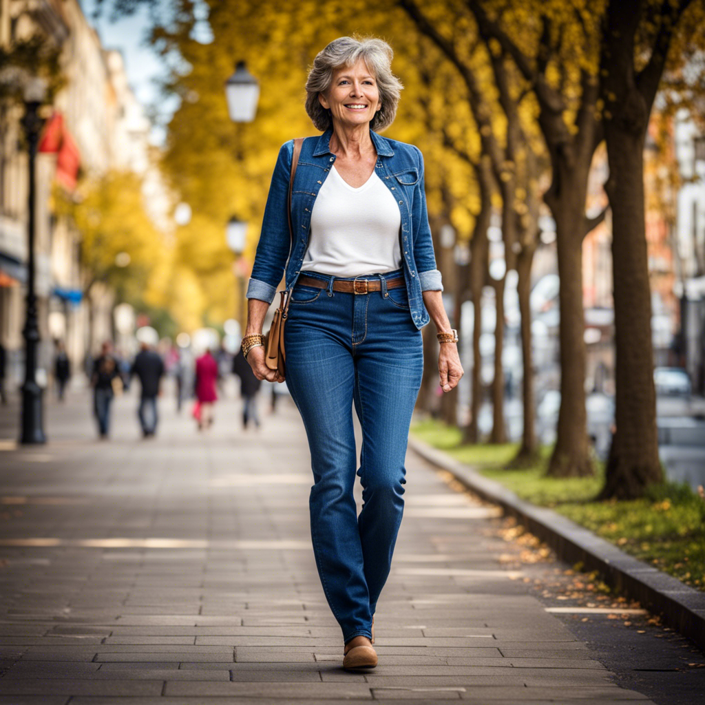 jeans per donna di 60 anni elasticizzati