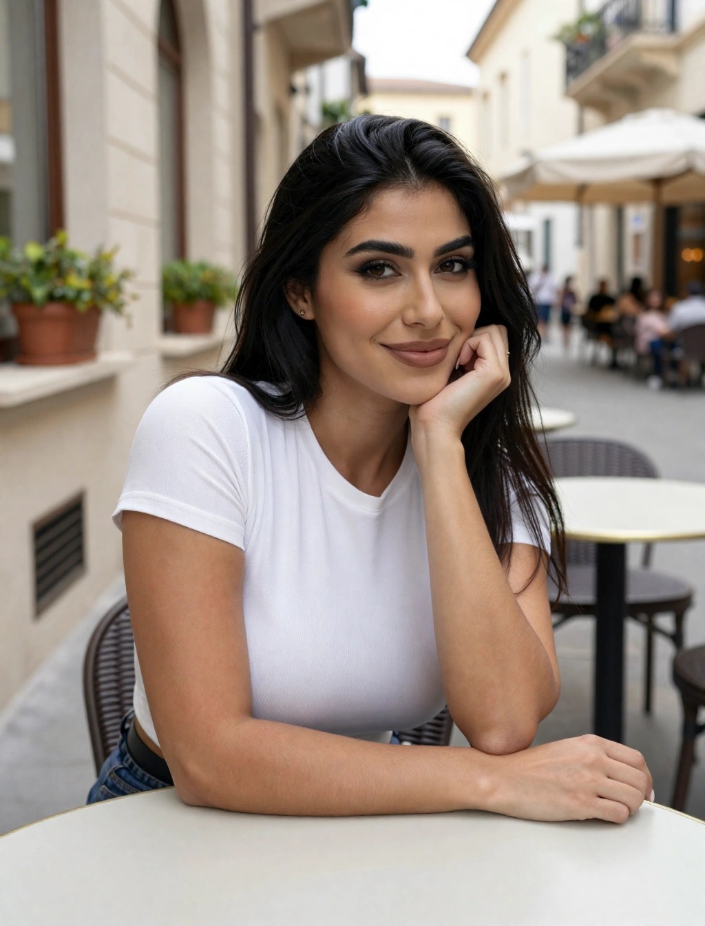 Tipi di donne che piacciono agli uomini: cosa attrae davvero? 2 Donna sorridente con look naturale e autentico