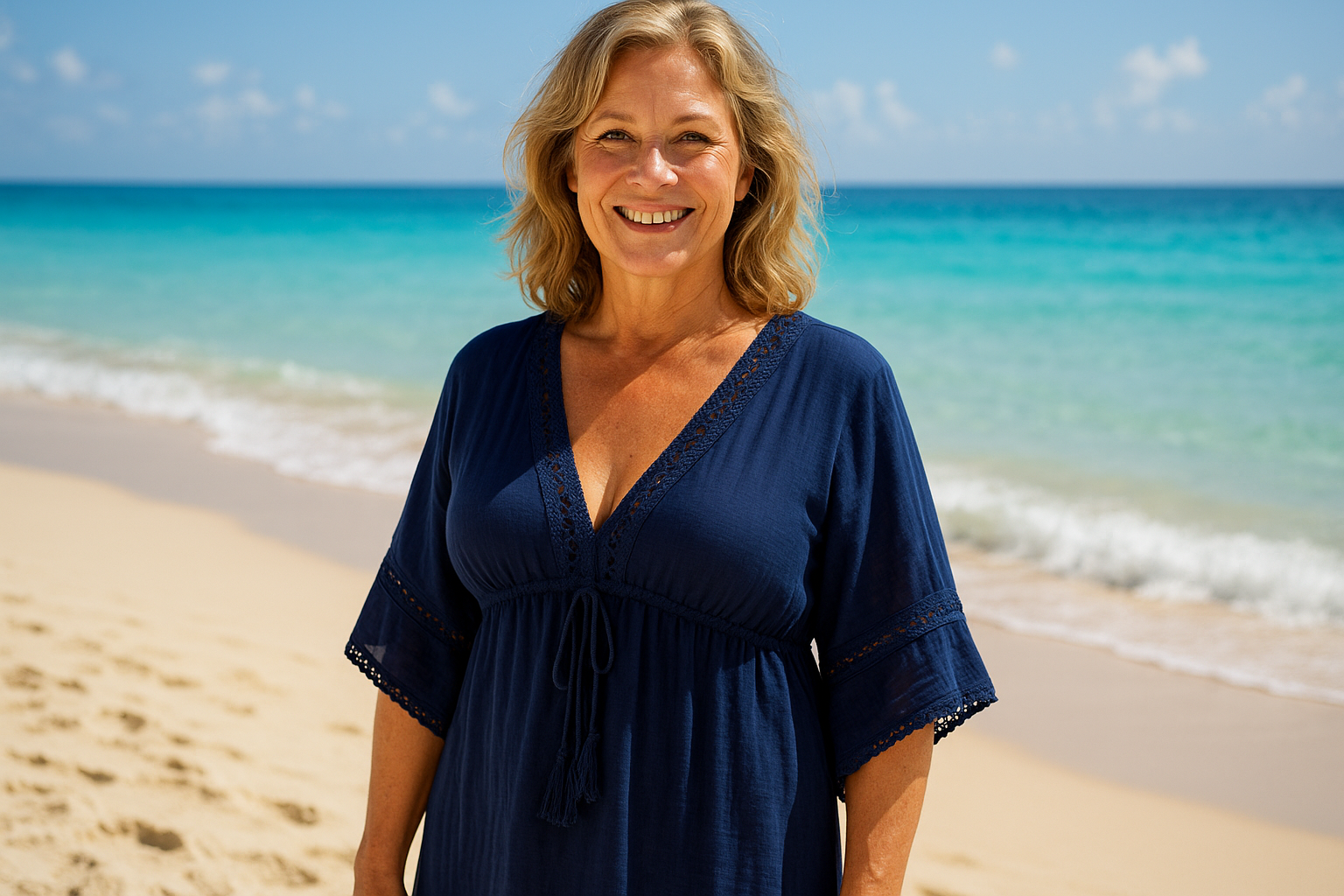 copricostume per donna di 60 anni