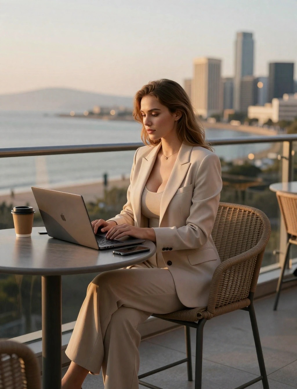 Che tipo di donna spaventa un uomo: I tratti che li frenano 4 Donna indipendente che lavora al portatile e si costruisce la propria vita