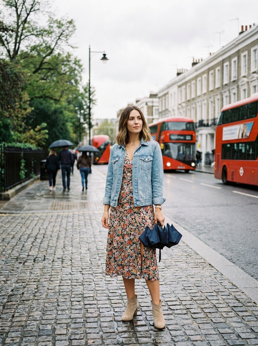 outfit donna londra agosto