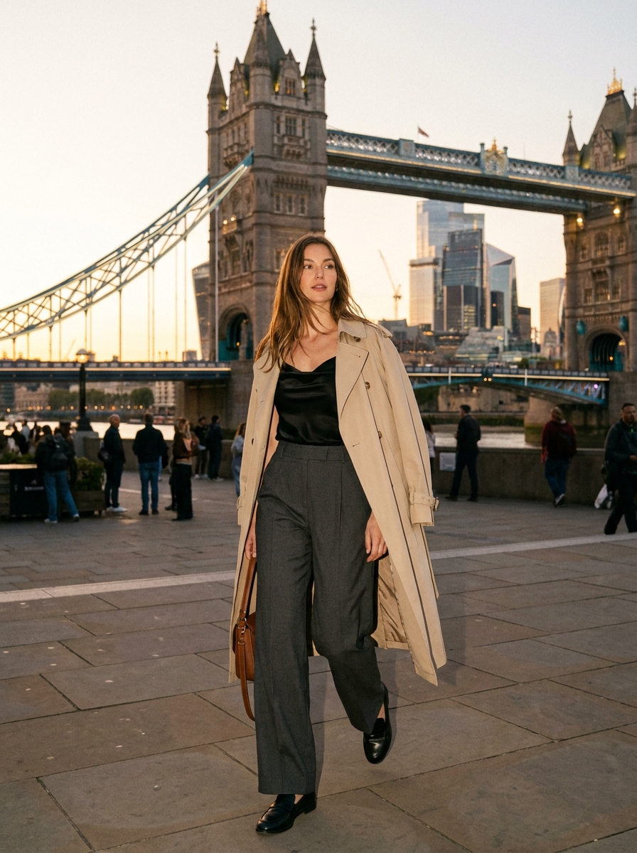 outfit donna londra agosto sera