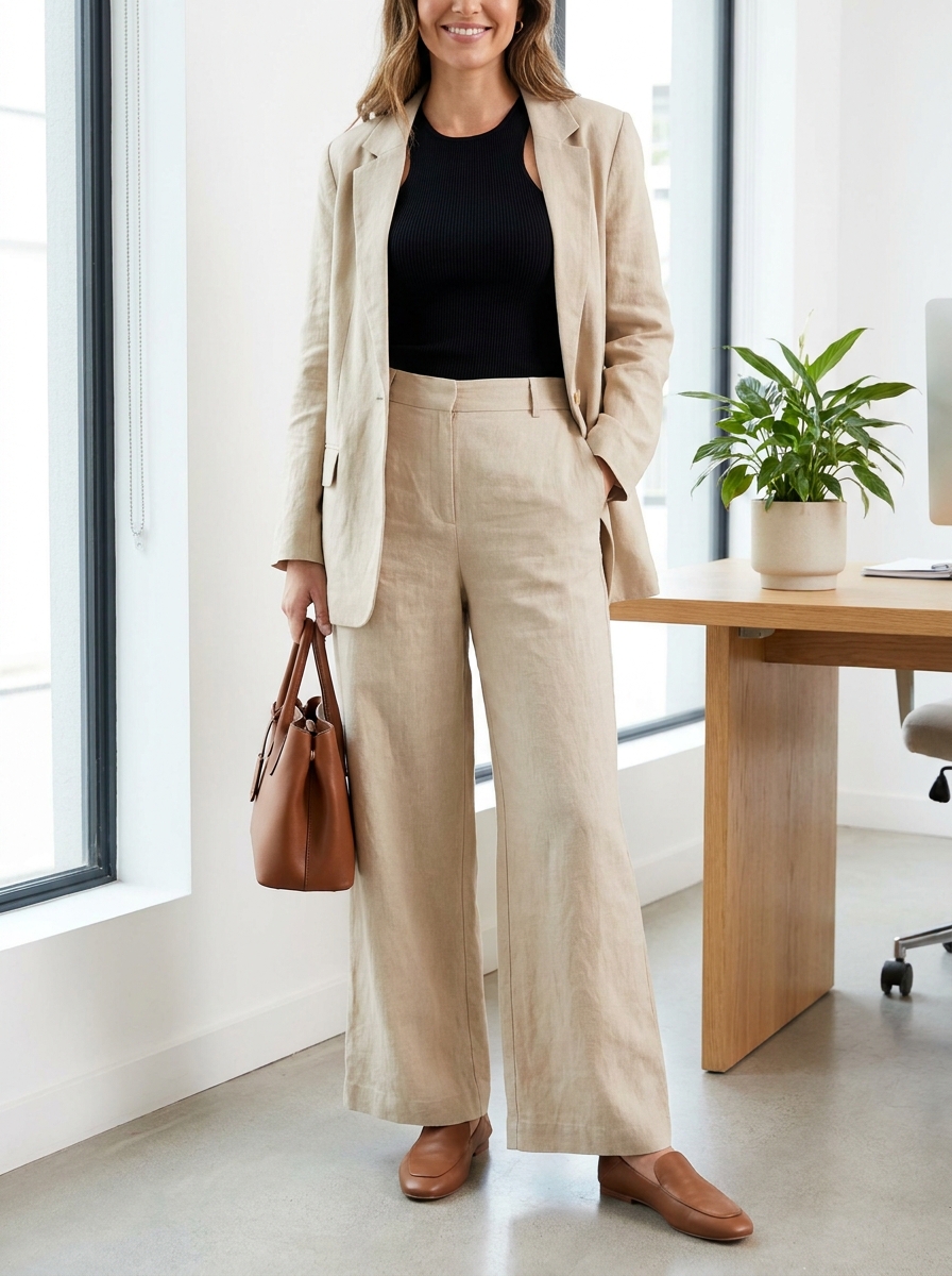 Come Essere Elegante in Estate: Guida Chic per Ogni Donna 3 outfit per vestirsi elegante in ufficio quando fa caldo